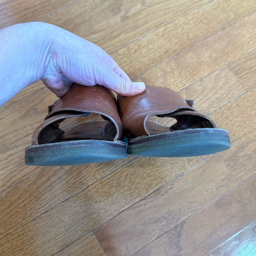 Cole Haan Brown Leather Slingback Sandals Women’s 9 - Picture 6 of 9